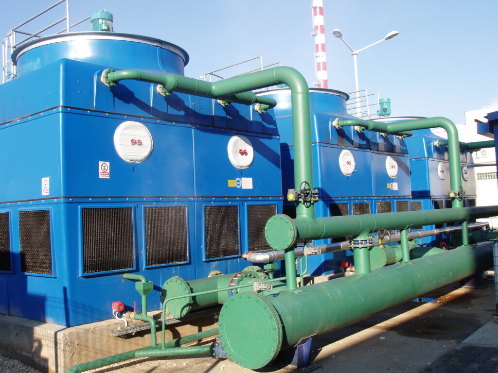 Water cooling tower for compressors cooling Consultech
